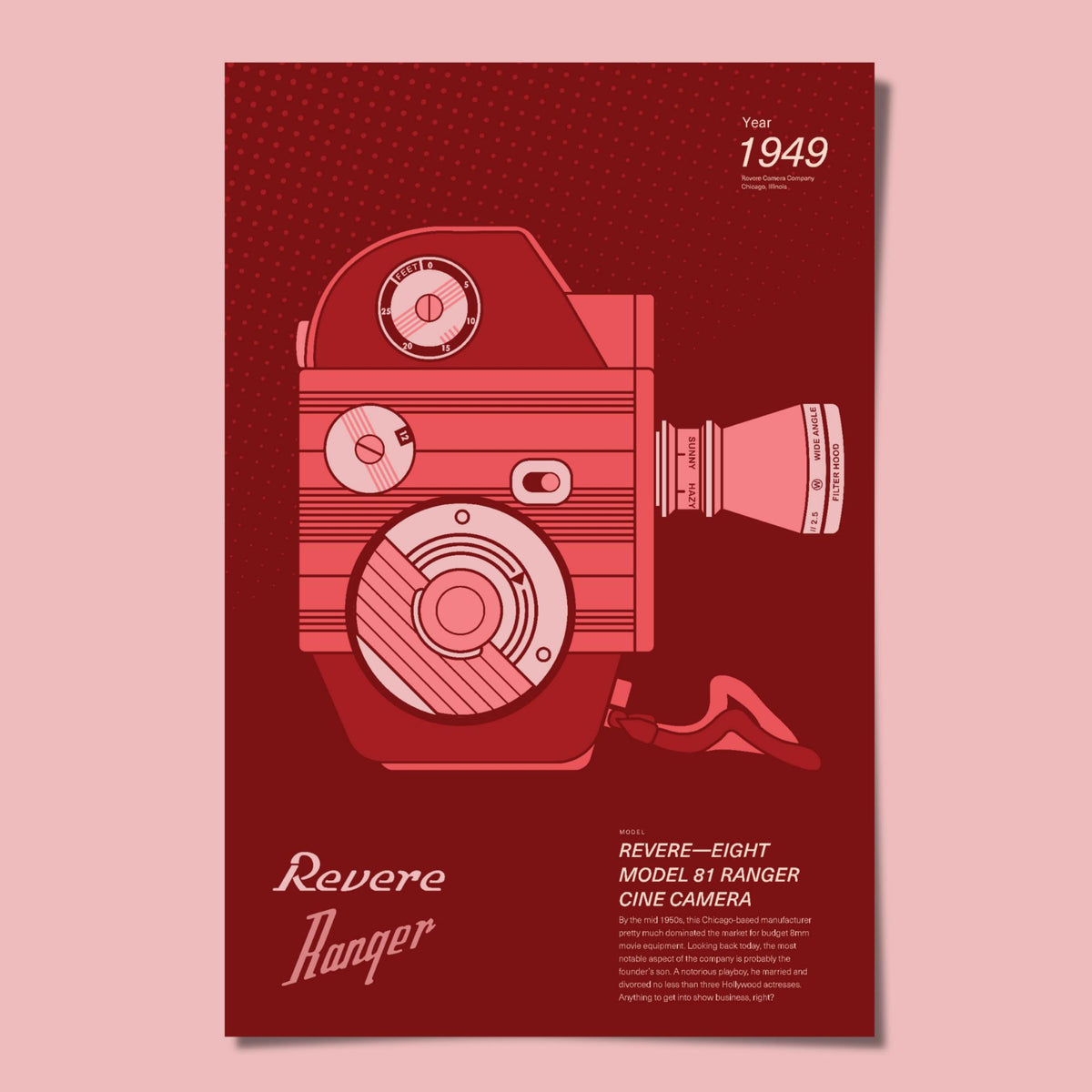 Revere-Eight Model 81 Ranger Cine Camera – Pineapple
